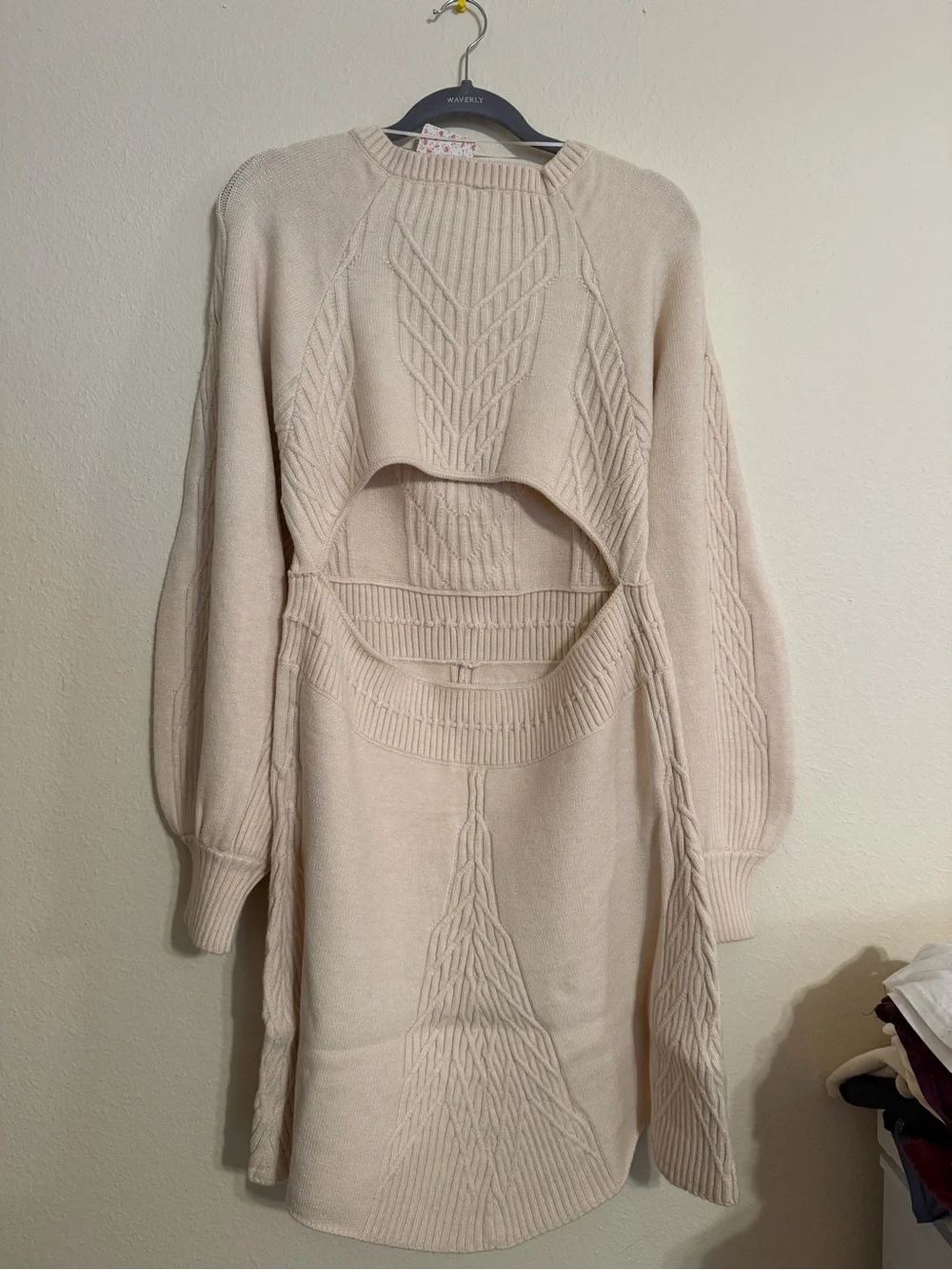 Free People cable knit